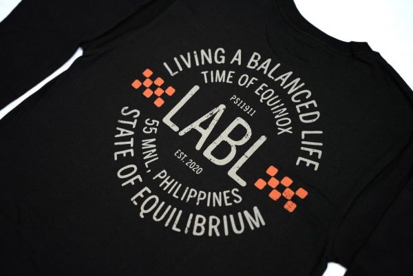 LABL Circle Logo Long Sleeves Black - Image 2
