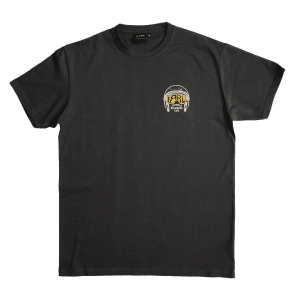 LABL HELMET CHARCOAL TEE