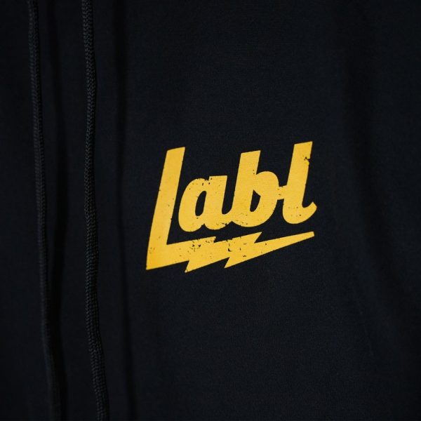 LABLClassic Strike Hoodie Black - Image 3