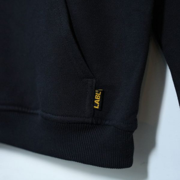 LABLClassic Strike Hoodie Black - Image 4