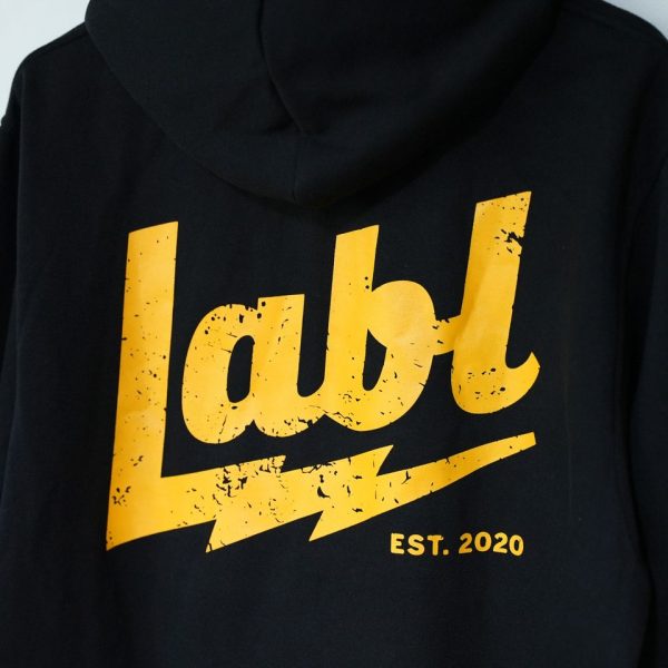 LABLClassic Strike Hoodie Black - Image 5