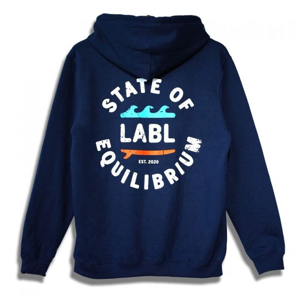 LABL SOE Sea Hoodie Blue - Image 4