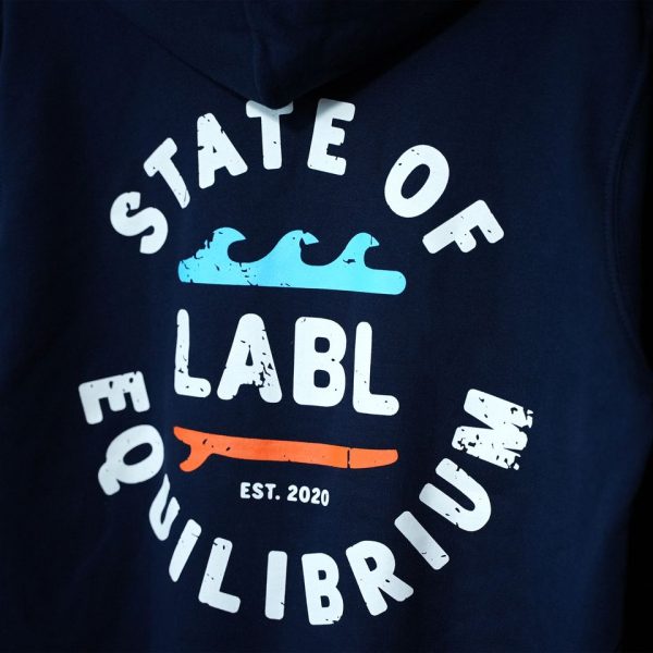 LABL SOE Sea Hoodie Blue - Image 2