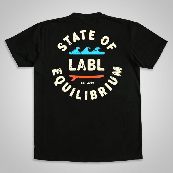 LABL SOE Sea Surf Tee Black - Image 2