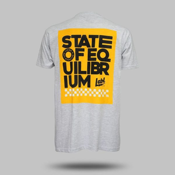 LABL Poster Gray Tee - Image 2