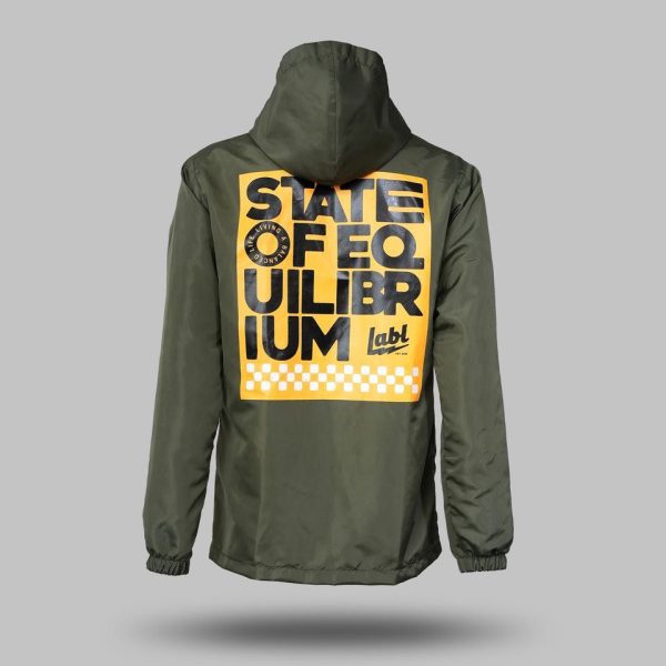 LABL SOE Green Windbreaker Jacket - Image 2