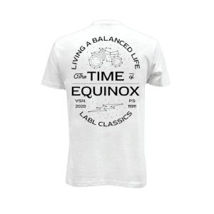 LABL Time of Equinox Constellation Tee White